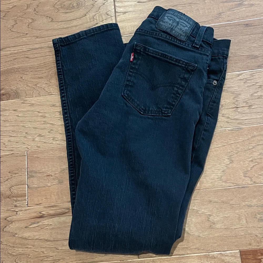 Levi's 511 Men's Black‎ Slim Leg Jeans 29 x 32